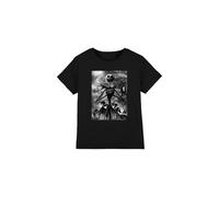 The Nightmare Before Christmas Jack Skellington Rain Unisex Kids T Shirt Camiseta, Negro, 5-6 años para Niños