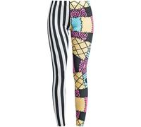 The Nightmare Before Christmas Pesadilla Antes De Navidad Jack Skellington & Sally Mujer Leggins Multicolor M