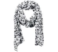 The Nightmare Before Christmas Pesadilla Antes De Navidad Jack Skellington Unisex Pañuelo blanco-negro 100% poliéster
