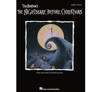 The nightmare before christmas piano, voix, guitare: Music and Lyrics by Danny Elfman (Piano Vocal Series)