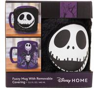 The Nightmare Before Christmas Taza Fuzzy Jack Skellington 440ML Tapa Extraíble