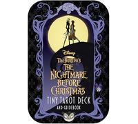 Insight Editions – Baraja de tarot – The Nightmare Before Christmas Tiny Tarot – 78 cartas con guía