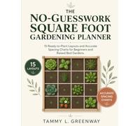 The No-Guesswork Square Foot Gardening Planner: 15 Ready-to-Plant Layouts and Accurate Spacing Charts for Beginners and Raised Bed Gardens
