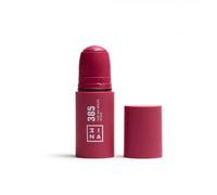 3INA MAKEUP - The No - Rules Stick 385 - Burdeos - Colorete en Crema Burdeos con Ácido Hialurónico - Colorete en Barra 3 en 1 Mejillas Labios y Ojos con Acabado Natural - Vegan - Cruelty Free