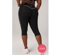 The No-Seam PureLuxe TLC High-Waisted Capri Fabletics Negro Womens 2X plus