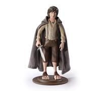 BendyFigs Figura Señor de los Anillos Frodo Baggins, Color Mehrfarbig (The Noble Collection NN2817)