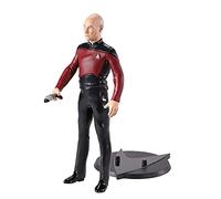 The Noble Collection BendyFigs Star Trek Picard - Figura Plegable de 19 cm, Figuras coleccionables con Soporte