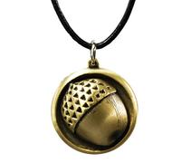 The Noble Collection Bilbo Button Colgante Cadena de cuero