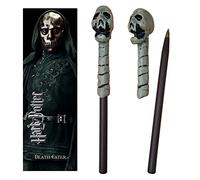 The Noble Collection Death Eater (cráneo) Varita Pluma y Marcador
