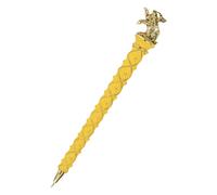 The Noble Collection Harry Potter Gold-Plated Hufflepuff Pen - (Importación USA)