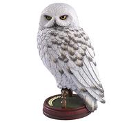 The Noble Collection Harry Potter Hedwig Sculpture - 9,5 in (24 cm) a Mano Pintada Resina de Nieve - Officially Licensed Film Set Props Gifts