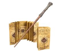 The Noble Collection Harry Potter - Pack Varita Harry Potter y Mapa del Merodead