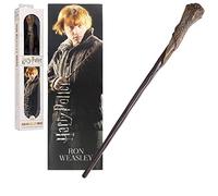 The Noble Collection Harry Potter - Réplica Varita y Marcapáginas 3D Ron Weasley
