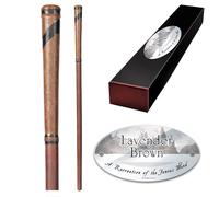 The Noble Collection - Lavender Brown Character Wand - 15in (38cm) Wizarding Wor