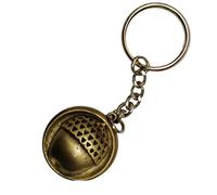 The Noble Collection Llavero con botón Bilbo Harry Potter