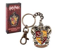 The Noble Collection- Llavero con Escudo de Gryffindor Coleccionable, Color Negro, S (NN7673)