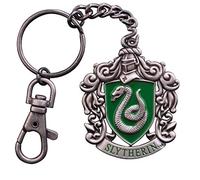 The Noble Collection Llavero con escudo de Slytherin, Green, Talla única, Moderno