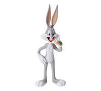 The Noble Collection Looney Tunes Mini Bendyfigs Bugs Bunny - 5.75 Pulgadas (14.5 cm) Noble Toys Miniatura Bendyfigs Figuras de muñeca Posable