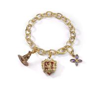 The noble collection lumos gryffindor charm bracelet