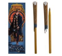 The Noble Collection – Bolígrafo y marcapáginas Newt's Wand