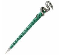 The Noble Collection Bolígrafo Slytherin Plateado
