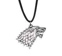 The Noble Collection Games Of Thrones Stark Sigil Costume Pendant - 1.3in (3.5cm