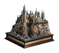 The Noble Collection Replica Escultura Hogwarts Harry Potter Pintada a Mano Increíblemente Detallada Base Madera Películas