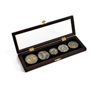 The Noble Collection The Hobbit Dwarven Treasure Coin Set - 12in (31cm) Display