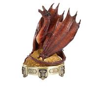 The Noble Collection - Quemador incienso The Hobbit Smaug, dragón pintado a mano 25,5 cm