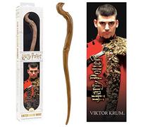 The Noble Collection - Varita de PVC Victor Krum de 30 cm con Marcador prismático ...