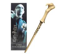 The Noble Collection Varita Mágica Lord Voldemort con Marcapáginas 3D 30cm