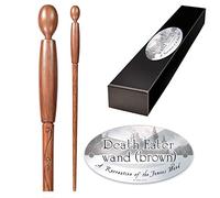 Replica varita harry potter mortifago marron character collection