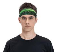 The Noble Peacock - Diadema deportiva unisex transpirable y húmeda, adecuada para correr, ciclismo, yoga, esperar deportes