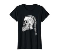 The Nordic Countries & Norse Viking Mythology Gift Camiseta gráfica económica, Mujer, Negro, XS