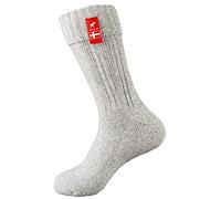 The Nordic Sock Company - Calcetines - para mujer Gris Red Grey White 37/40 ES
