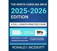 The North Carolina MPJE 2025-2026 Edition: Your Complete Roadmap to Navigating Pharmacy Law, Featuring Targeted Review, Realistic Practice Questions, and Clear Legal Breakdowns.