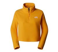 The North Face 100 Glacier Cropped 1/4 Zip Sudadera para Mujer Summit Gold S