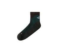 THE NORTH FACE Calcetines deportivos 'HIKING QUARTER' esmeralda / negro / blanco, Talla 35-37