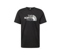 THE NORTH FACE Camiseta 'Easy' gris claro / negro / blanco L gris claro / negro / blanco