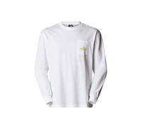 The North Face Expedition Celebration Oversized Camiseta de Manga Larga para Hombre TNF White XL