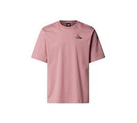 The North Face Flower Dome Relaxed Graphic Camiseta para Hombre Nostalgia Rose L