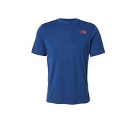 THE NORTH FACE Camiseta funcional 'BITMAP' azul cobalto / rojo fuego L azul cobalto / rojo fuego