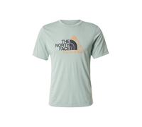 The North Face - Camisetas - M Mountain Foundation SS Tee Graphic Slate Moss - Talla M - Verde Verde M