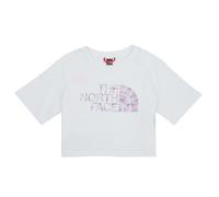 The North Face Camiseta Girls S/S Crop Easy Tee in Blanco 14 ans