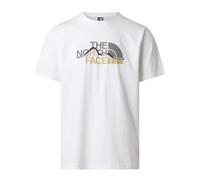 The North Face - Camiseta gráfica Recta Mountain Line para Hombre - TNF White, L
