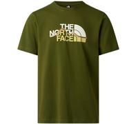 The North Face - Camiseta Gráfica Regular de Montaña para Hombre - Básica de Algodón Suave - Impresión Gráfica a Base de Agua - Woodland Green, M