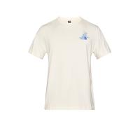 THE NORTH FACE Camiseta 'MOUNTAIN CELEBRATION' azul oscuro / azul claro / naranja oscuro / blanco M azul oscuro / azul claro / naranja oscuro / blanco