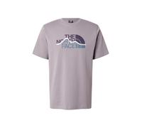 THE NORTH FACE Camiseta 'Mountain Line' navy / gris / gris claro / blanco L navy / gris / gris claro / blanco