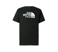 THE NORTH FACE Camiseta 'Mountain Line' ópalo / negro / blanco S ópalo / negro / blanco