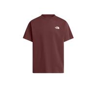 THE NORTH FACE Camiseta 'Mountain Sketch' chocolate / blanco M chocolate / blanco